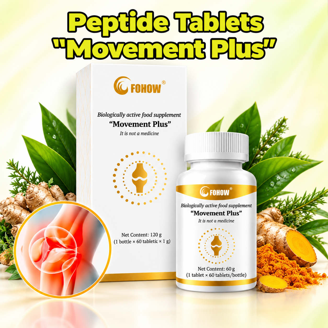 Fohow Collagen tablets Movement plus